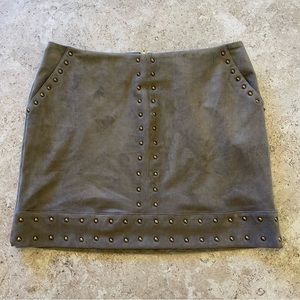 New with Tags! Gianni Bini Suede Skirt Size Medium